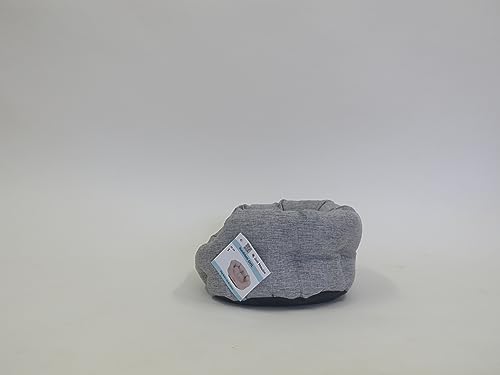 Pethouss Rundes Katzenbett – Rutschfestes Haustierbett mit abnehmbarem Wendekissen, waschbar